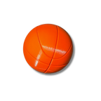 Puzzle esférico 3D BKT de 7,5 cm en naranja flúor, sin fondo