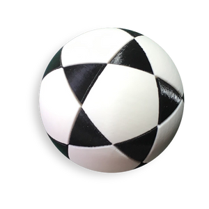 Puzzle esférico 3D FNL de 7,5 cm en blanco + negro, sin fondo