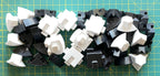 Puzzle esférico 3D RUS de 7,5 cm en blanco + negro, con las piezas sueltas